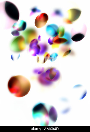 Cosmic Balloons Stock Photo