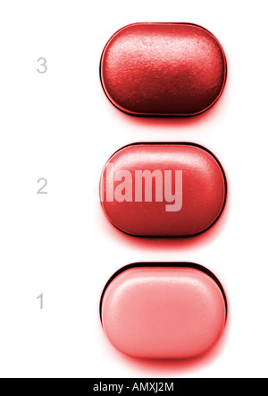 Close-up of pills Stock Photo