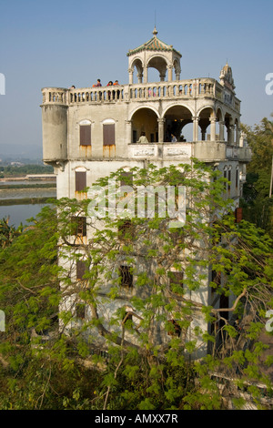 Mingshi Lou Diaolou Yili Village Kaiping Guangdong Province China Stock Photo