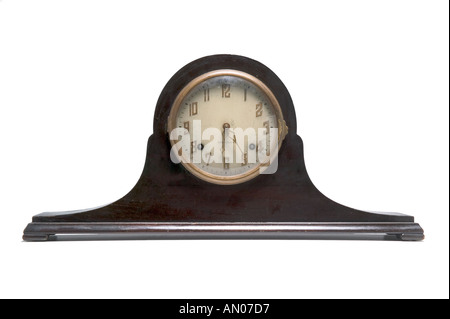 Antique Mantle Clock Stock Photo