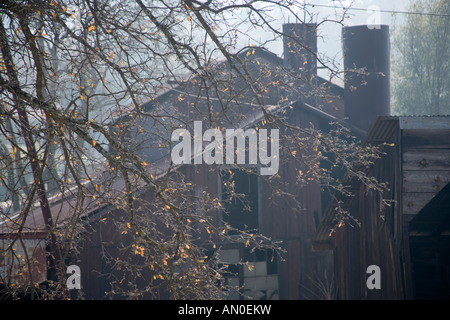 Rural Casting Foundry. Stock Photo