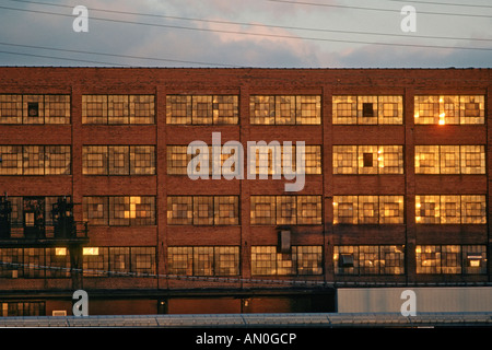 Rubber factory in Akron Ohio USA Stock Photo