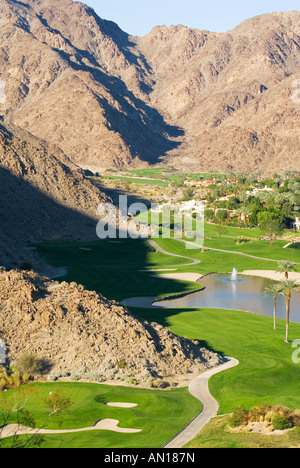 Mountain golf course La Quinta Resort La Quinta California Stock Photo