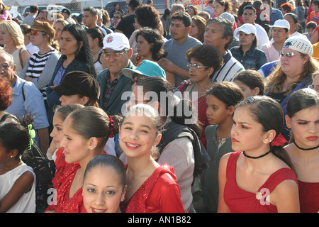 Miami Florida,Little Havana,Diaspora,Cuban,Cuba,Hispanic Latin Latino ethnic immigrant immigrants minority,Calle Ocho,Tres Reyes Magos,Three 3 Kings p Stock Photo