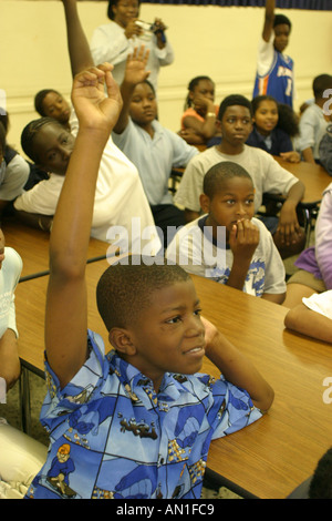 Miami Florida,Liberty City,Charles Drew Elementary School,campus,primary,student students education pupil pupils,school,campus,learn learns learning,t Stock Photo