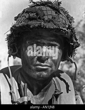 WORLD WAR II: TUNISIA, 1943. /nThe remains of a dead German soldier ...