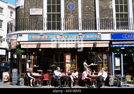 England,London,Covent Garden,Charles Dickens Coffee House Stock Photo