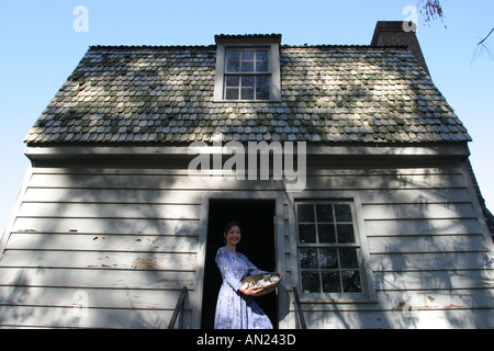 Raleigh North Carolina,Mordecai historic Park,US President Andrew Johnson birth home,house home houses homes residence property,neighborhood,residenti Stock Photo