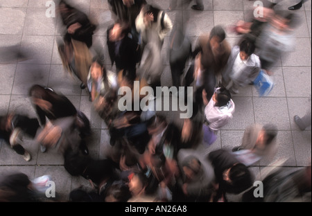 Shanghai shopping street Nanjing Dong Lu, Peoples Republic of China Stock Photo