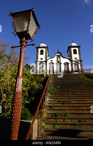 Portugal Madeira Wallfahrtskirche Nossa Senhora do Monte in Monte Stock Photo