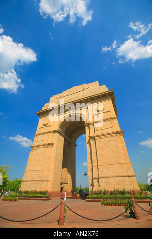 India Gate WWI Memorial, New Delhi, India Stock Photo