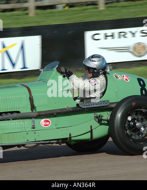 ERA A-type R1A Racing at Goodwood Sussex England UK Stock Photo