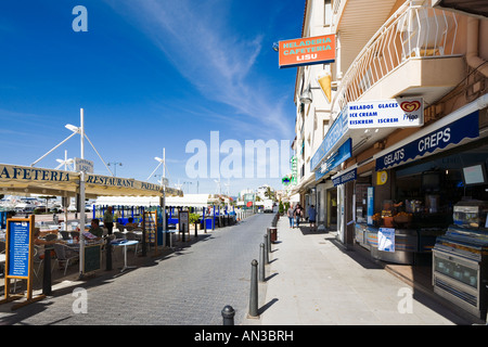 Restaurant Cafe, Resort Centre, Cambrils, near Salou, Costa Dorada, Spain Stock Photo