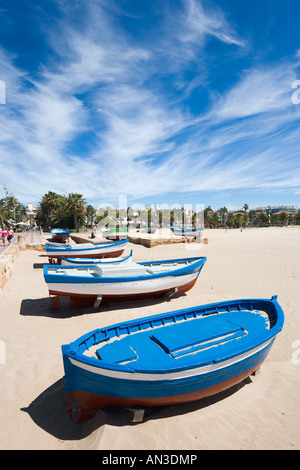 Main Beach near Marina, Salou, Costa Dorada, Spain Stock Photo