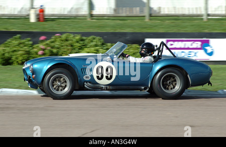 Shelby Cobra 427 SC 1965  Racing Goodwood Sussex England UK Stock Photo