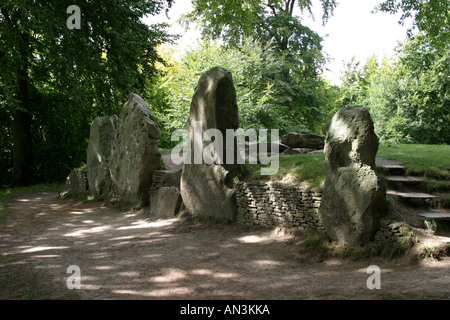 Wayland's Smithy a Neolithic burial chamber dating from 3500BC Stock Photo