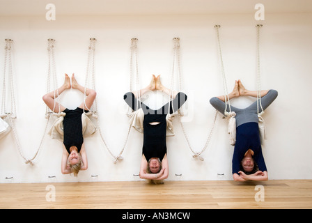 Yoga class, London, England, UK Stock Photo