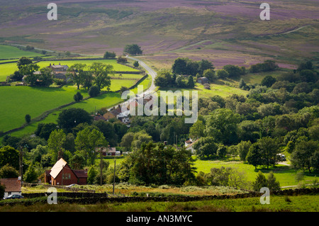 The Village of Commondale in the North York Moors National Park England Stock Photo