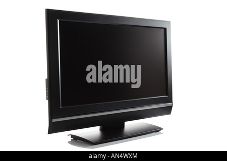 LCD high definition flat screen TV Stock Photo