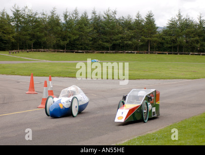 Shell Eco Fuel Effiency challange Marathon Alford, Aberdeenshire. Scotland.   XTR 3152-318 Stock Photo