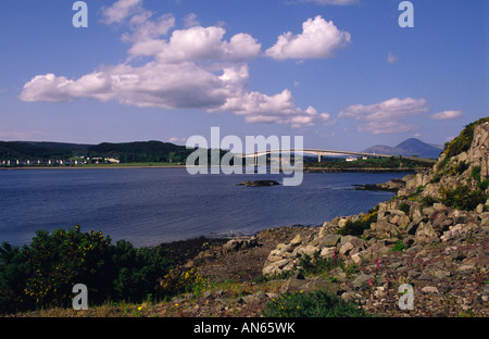 Skye Bridge leading to the Isle of Skye Stock Photo
