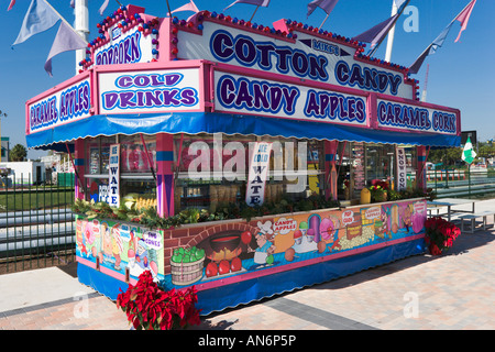 Refreshment Stall, Fun Spot USA near Old Town Kissimmee, Highway 192, Kissimmee, Orlando, Florida, USA Stock Photo
