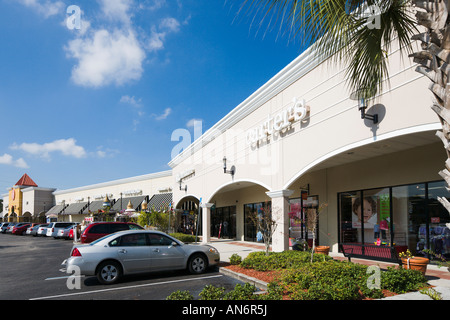 Outlet Shopping Mall, Lake Buena Vista, Orlando, Florida, USA Stock Photo