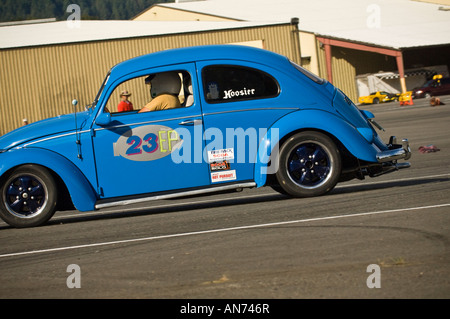 Volkswagen beetle enthusiasts with their cars at a classic ...