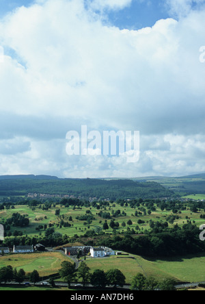 View From Stirling Castle in Uk Stock Photo