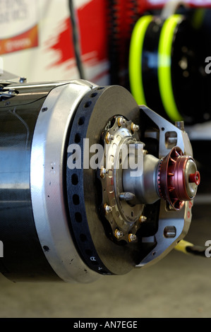 Toyota TF106 Formula 1 car front brake Stock Photo