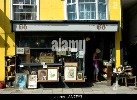 Robert Mucci junk shop in High Street Hastings Old Town East Sussex south coast England Britain UK Europe EU Stock Photo