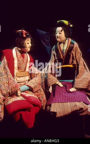 The Bunraku doll performance in Tokushima Japan  Asia Stock Photo