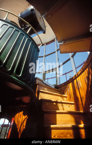 Cape May Point Lighthouse, Cape May, New Jersey, USA Stock Photo
