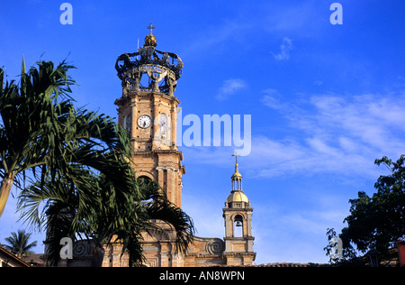 Church of Our Lady of Guadalupe, Puerto Vallarta Mexico Stock Photo