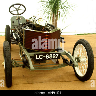 The world land speed record breaking 1905 25.4 litre 200hp Darracq V8 motor car Stock Photo