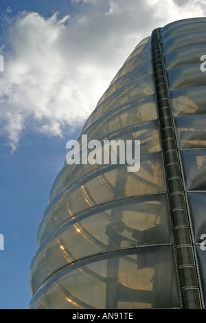 Detailed View of the Rocket Tower at the British National Space Centre - Leicester England Stock Photo