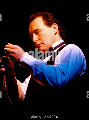 Snooker player Jimmy White pictured in 1996 at the World snooker Championships in Sheffield Stock Photo