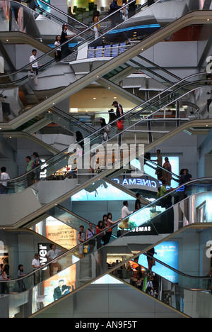 MBK In Bangkok Is A Popular Mall Both Among Tourist And Locals Stock ...