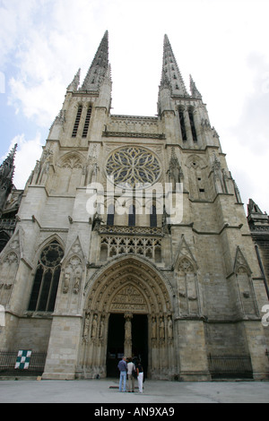 Cathedral St Andre bordeaux, Cathédrale Saint-André de Bordeaux) Stock Photo