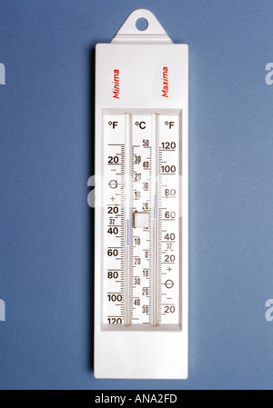 Maximum-Minimum Meteorological Thermometers