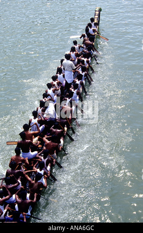 NEERETTUPURAM BOAT RACE KERALA Stock Photo