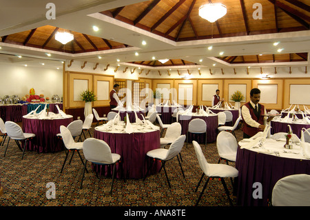 RESTAURANT IN MASCOT HOTEL TRIVANDRUM KERALA Stock Photo