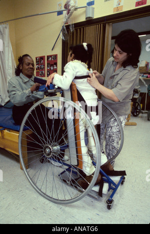 New Jersey,East Orange,Cerebral Palsy Center,centre,disabled disability handicapped special needs,student students education pupil pupils,adult adults Stock Photo