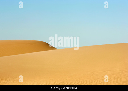 Sand dunes close to Eucla Stock Photo