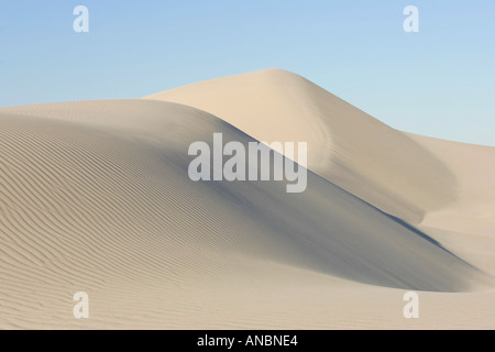 Sand dunes close to Eucla Stock Photo