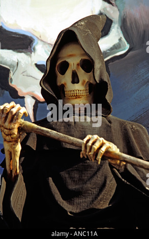 Grim Reaper in Prater Park Vienna Austria Stock Photo