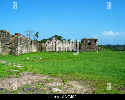 San Lorenzo del Chagres Castle, Colon, Republic of  Panama Stock Photo