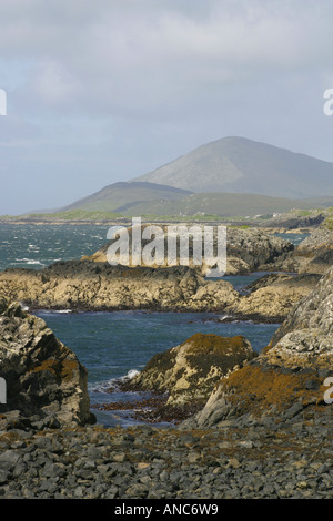 Toe Head on the island of Harris, Outer hebrides, Scotland Stock Photo