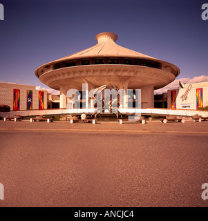 H.R. MacMillan Space Centre Planetarium and Vancouver Museum in Vanier Park, Vancouver, BC, British Columbia, Canada Stock Photo