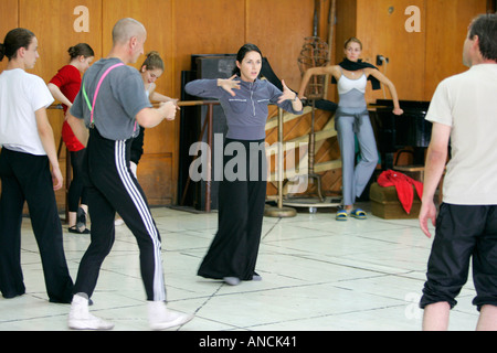 Christine Sundt ballet dance choreographer rehearsal person dramatis actress ballerina ballet dancer theatrical creativity chara Stock Photo